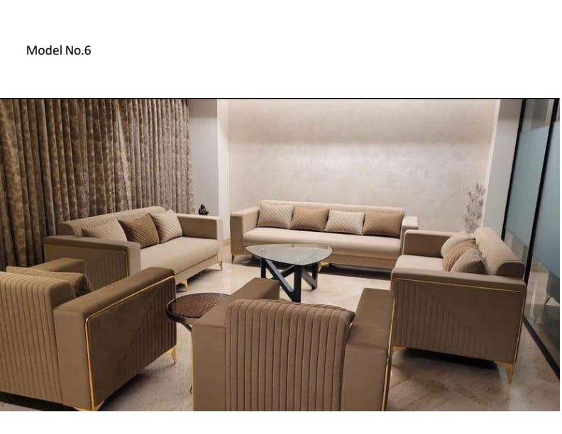Contemporary L Shape Fabric Sofa