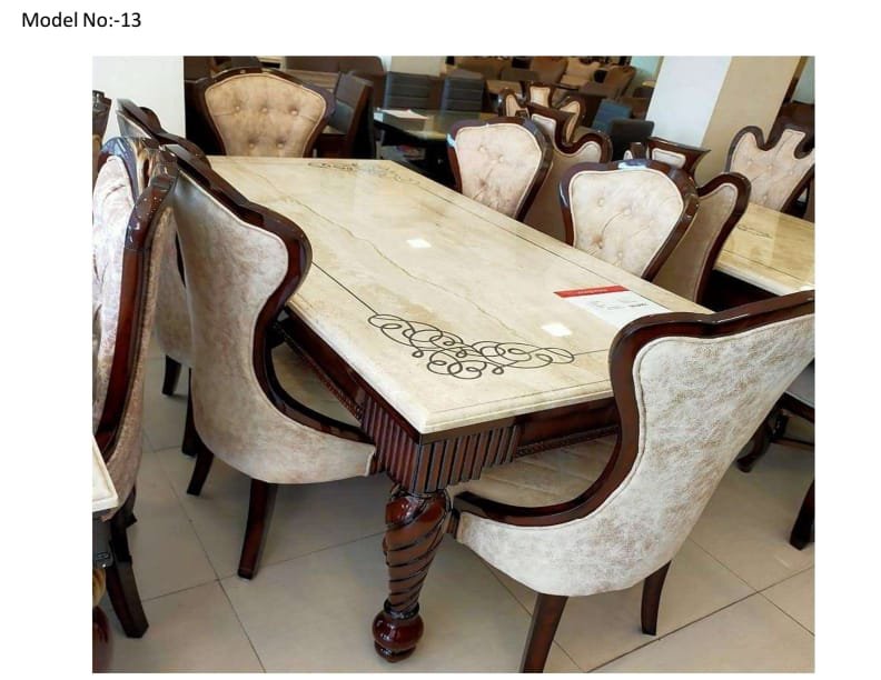 Royal Carved Wooden Dining Set ( Model No. 13)